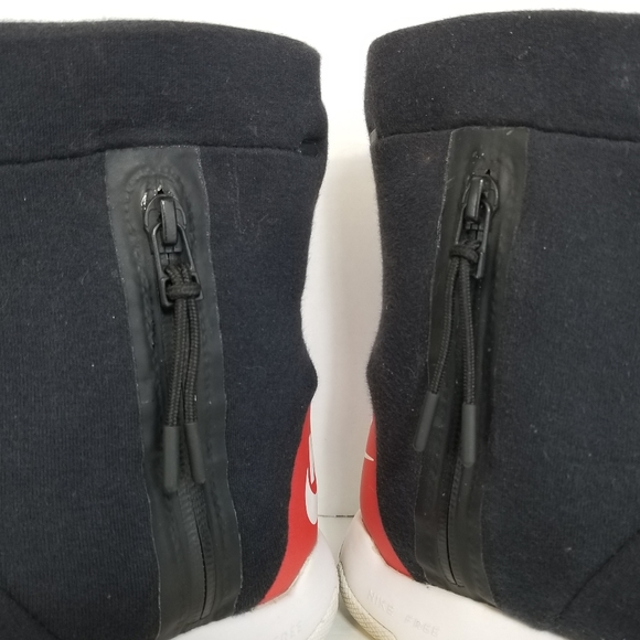 Nike Tech Fleece Mid Sneaker Black Boot 789837-016VO Women's Size 7.5 - Picture 5 of 8